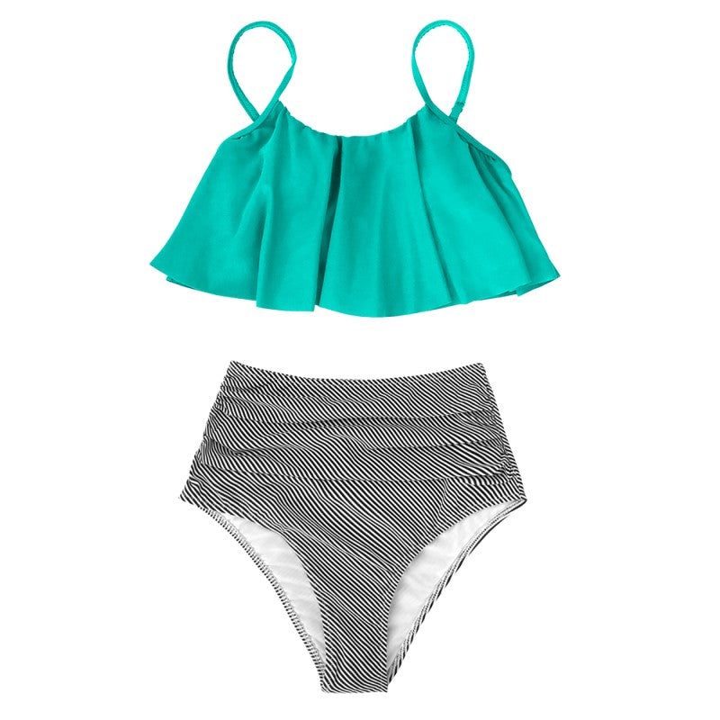 Bikini Belle Mae | Bikini coloré à volants