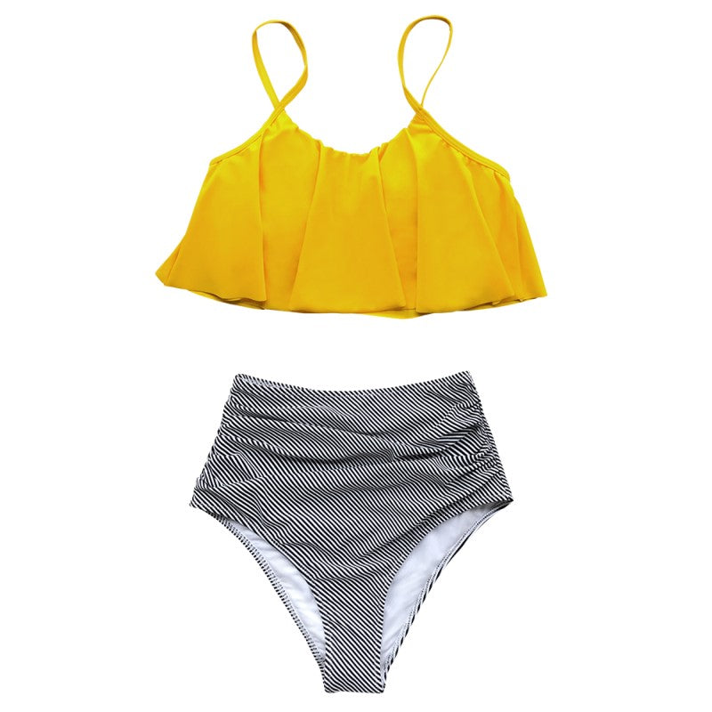 Bikini Belle Mae | Bikini coloré à volants