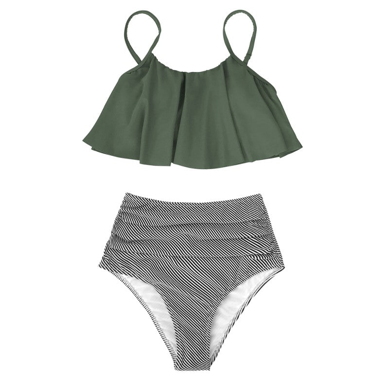 Bikini Belle Mae | Bikini coloré à volants