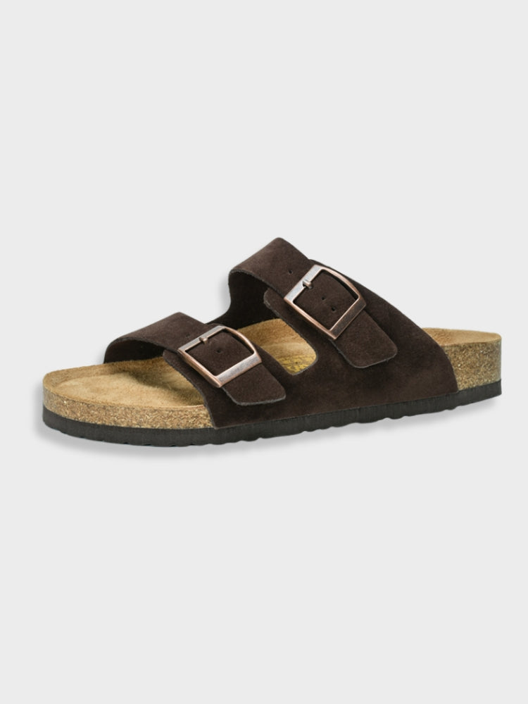 Floris | Pantoufles de luxe de style Arizona pour lui - Classiques et confortables
