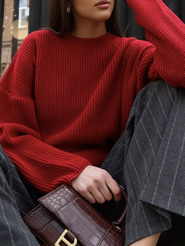 Alejandra | Pull oversize simple, ample et chaud