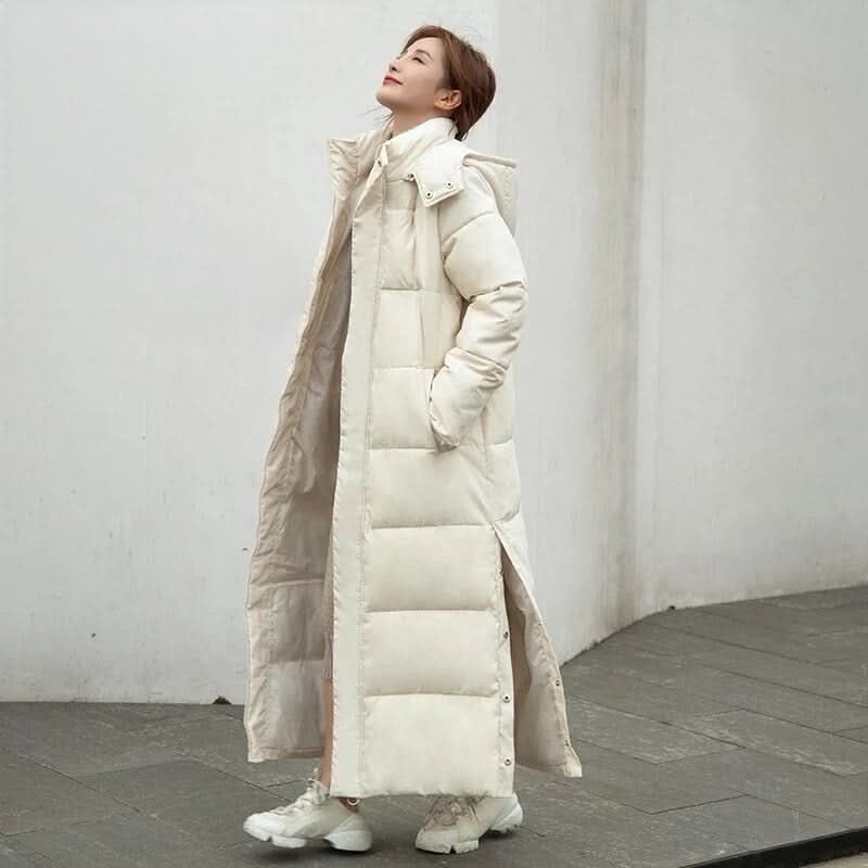Ultime manteau long d'hiver style bouffant pour femmes