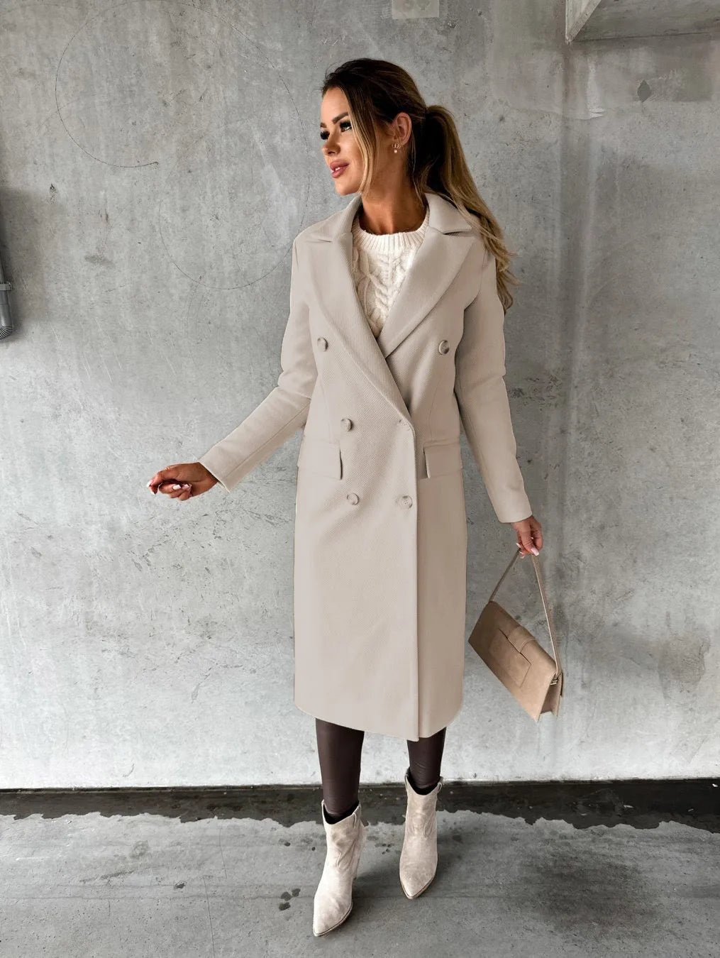 Victoria - Manteau long pour femme