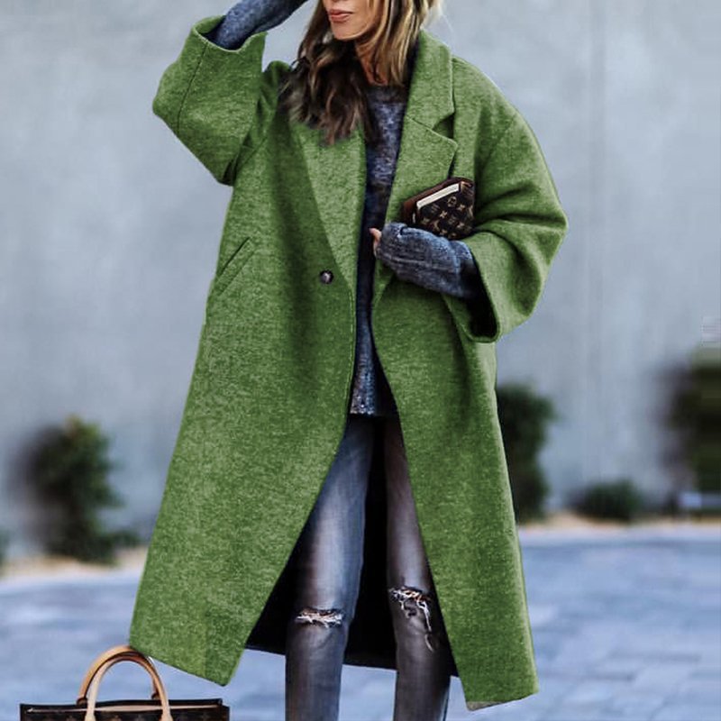 Élégante veste en laine chaude