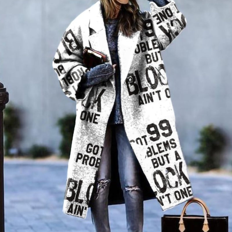 Élégante veste en laine chaude