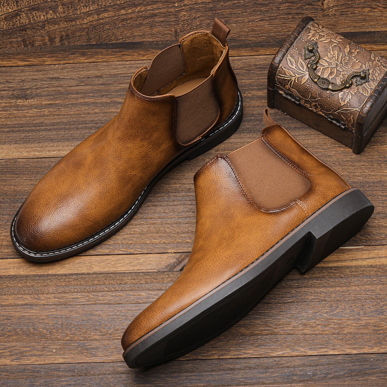 Xandro Boots | Bottes Chelsea soignées pour hommes