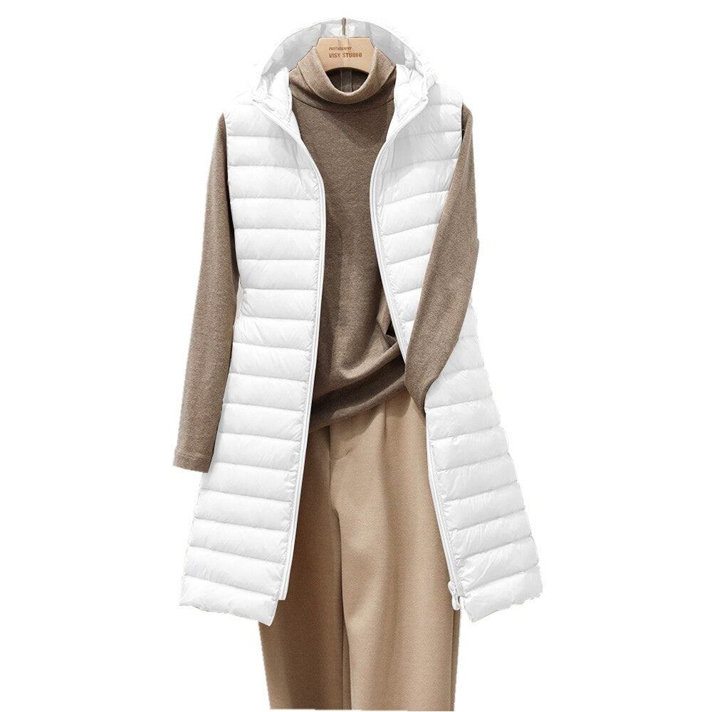 Amalie - Veste matelassée à la mode avec capuche
