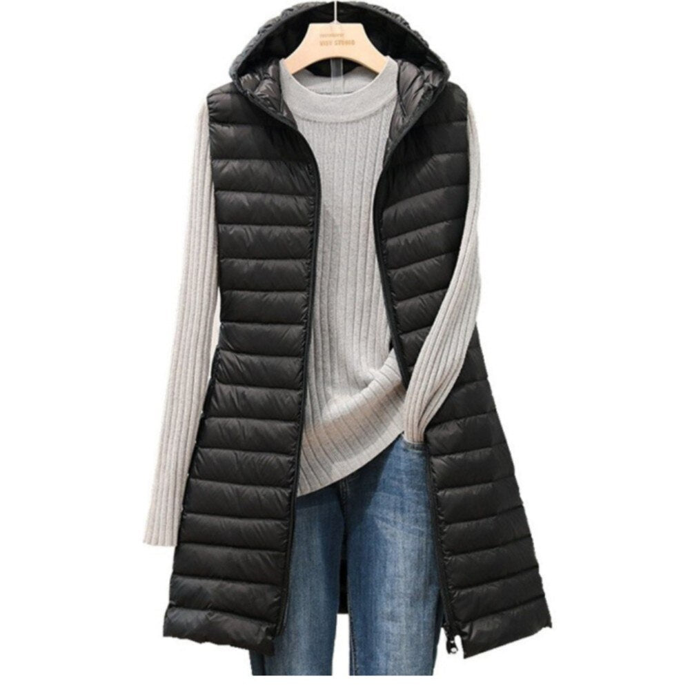 Amalie - Veste matelassée à la mode avec capuche