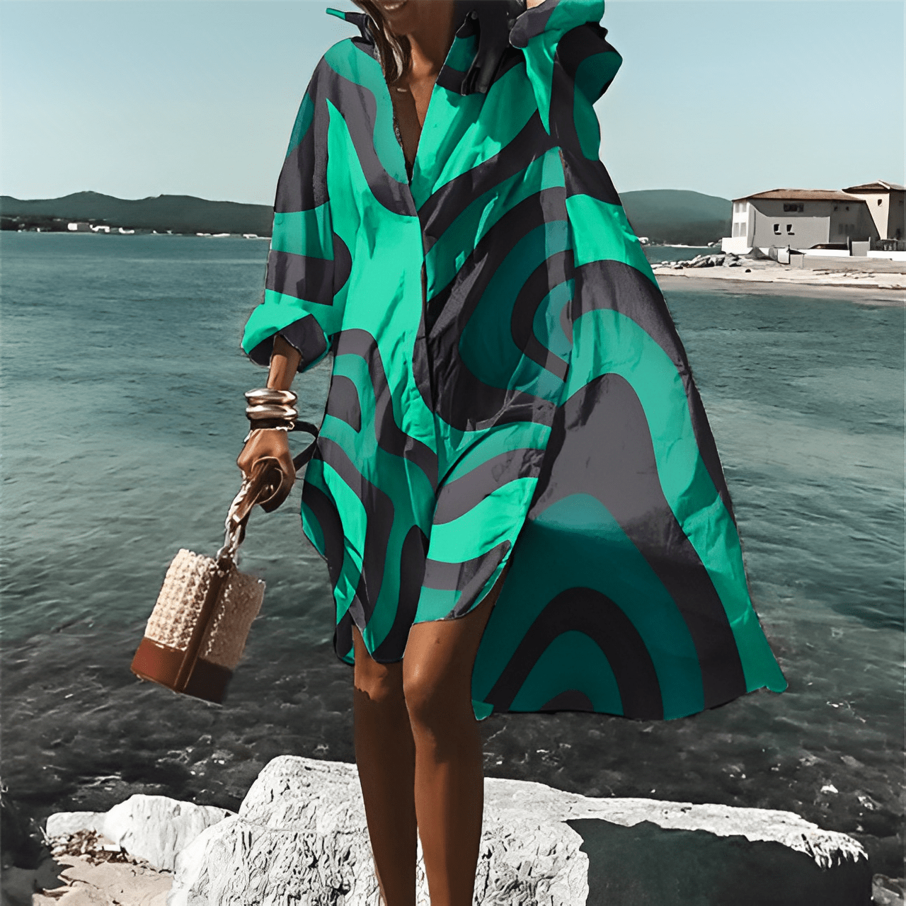 - Robe de plage d'été