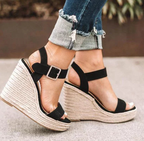 Sandales à semelles compensées Flo - Pour un look d'été branché