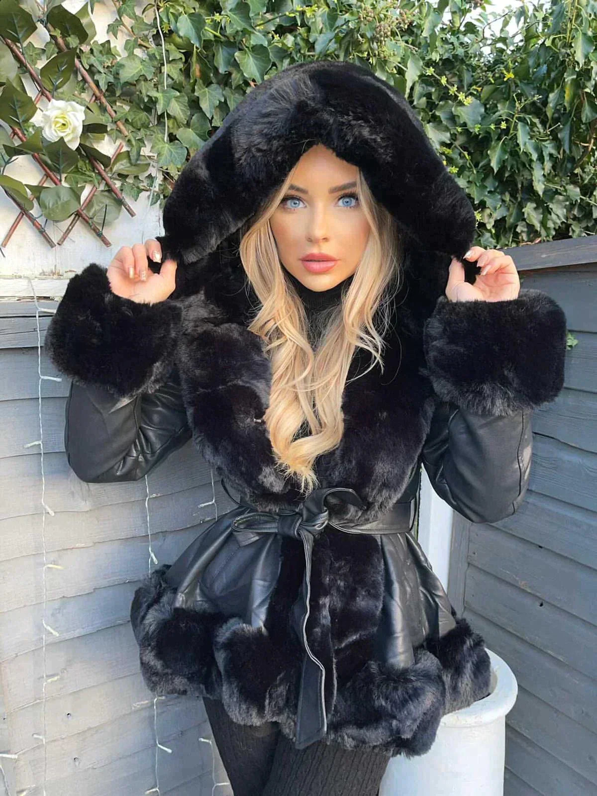 Lina | Manteau d'hiver avec capuche