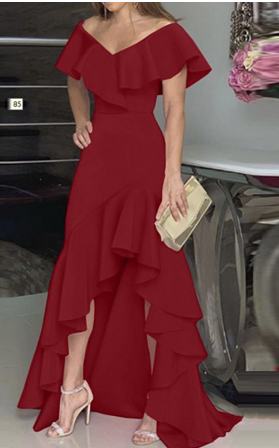 Leslie - Robe midi élégante