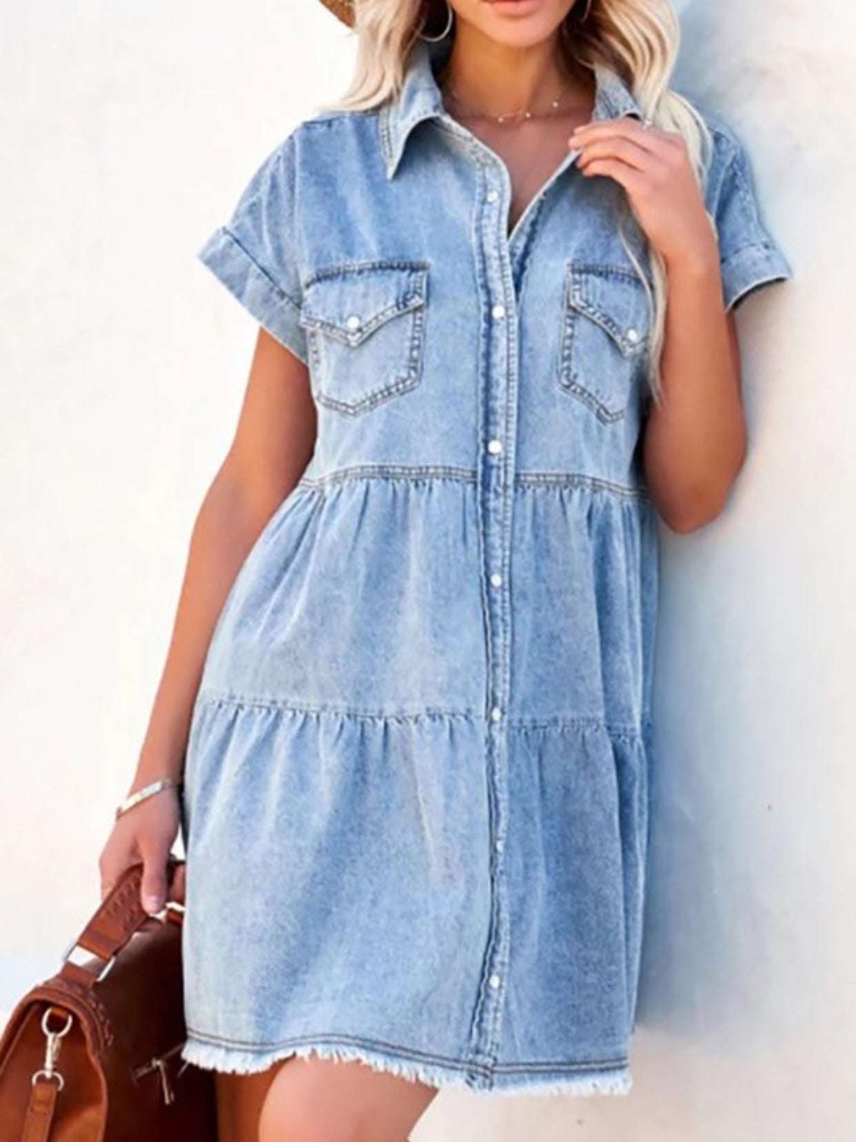 Robe en denim Desire