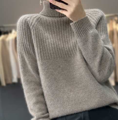 Colette - Pull à col roulé pour femme