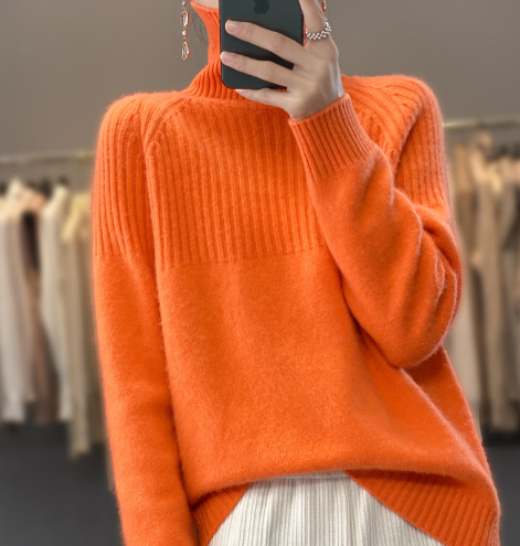 Colette - Pull à col roulé pour femme