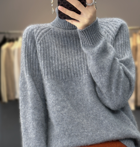 Colette - Pull à col roulé pour femme