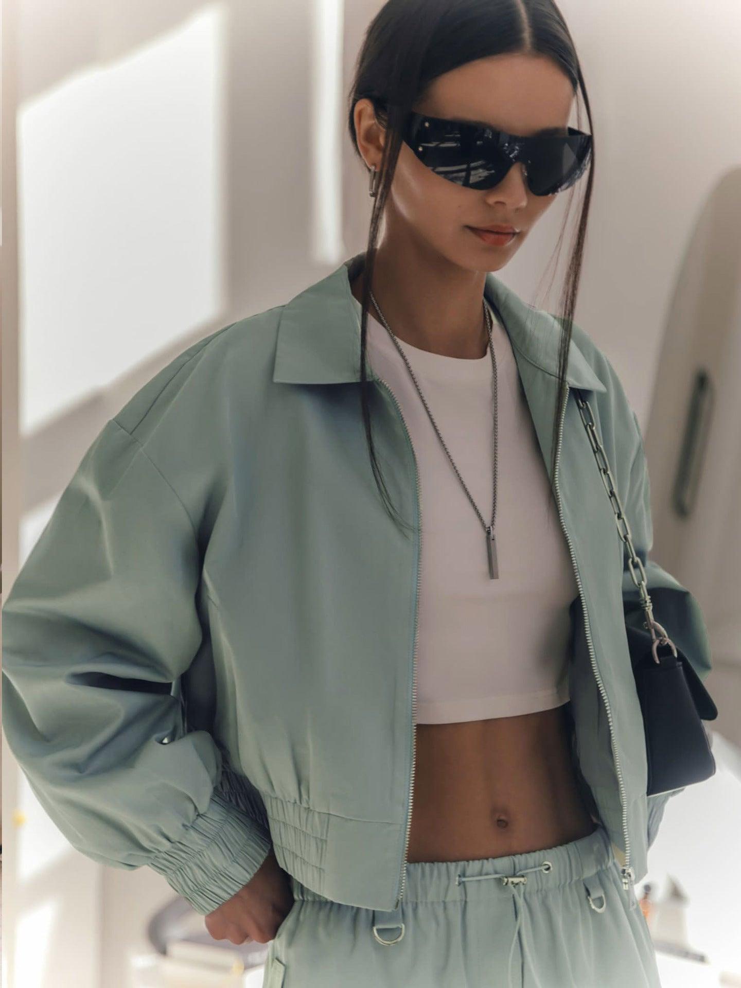 Veste Ismeralda | Veste courte verte tendance