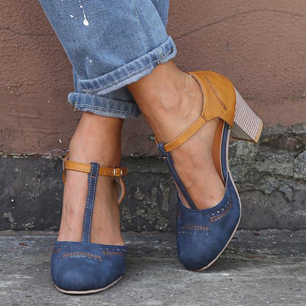 Mirela - Talons Vintage élégants pour femmes