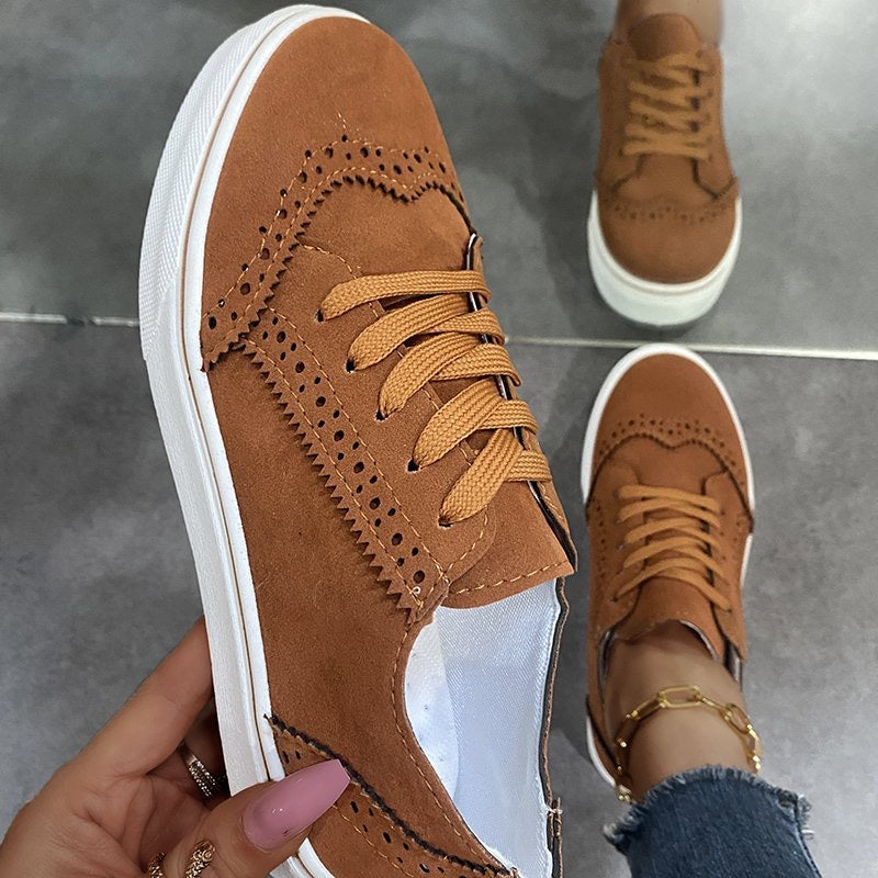 Chaussures vulcanisées pour femmes, baskets décontractées et trapues