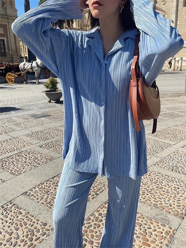 Lolita - Ensemble Stylé et Confortable avec Col Élégant pour Femmes