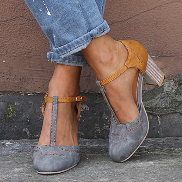 Mirela - Talons Vintage élégants pour femmes