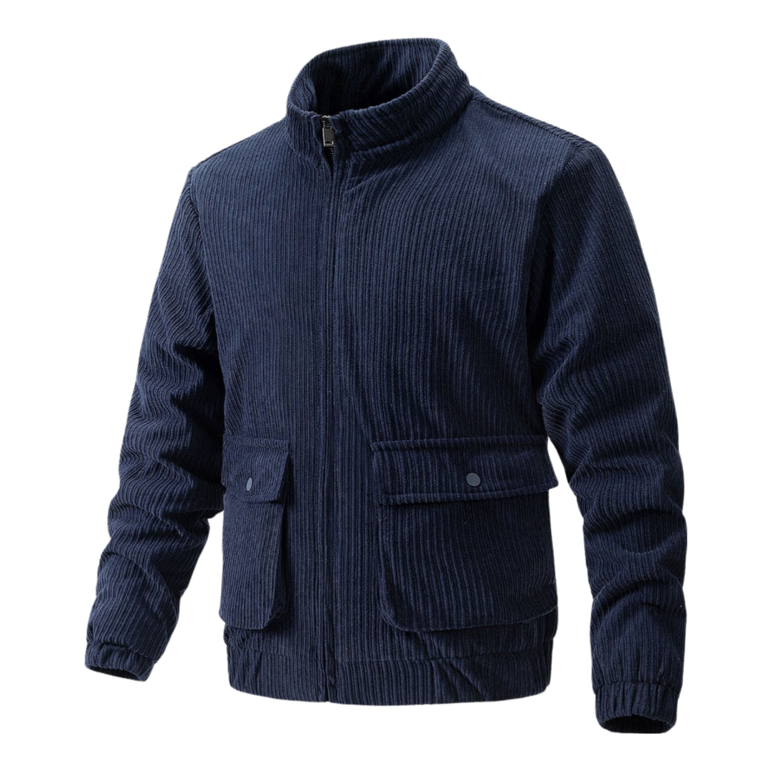 Tommy - Veste en velours côtelé avec fermeture éclair