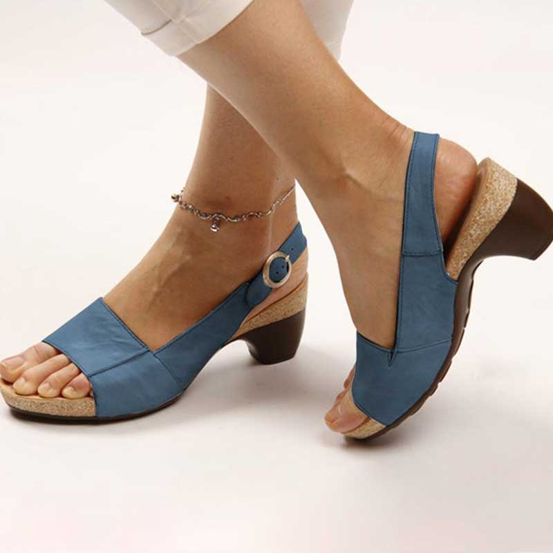 Zahra® | Sandales orthopédiques avec talon confortable