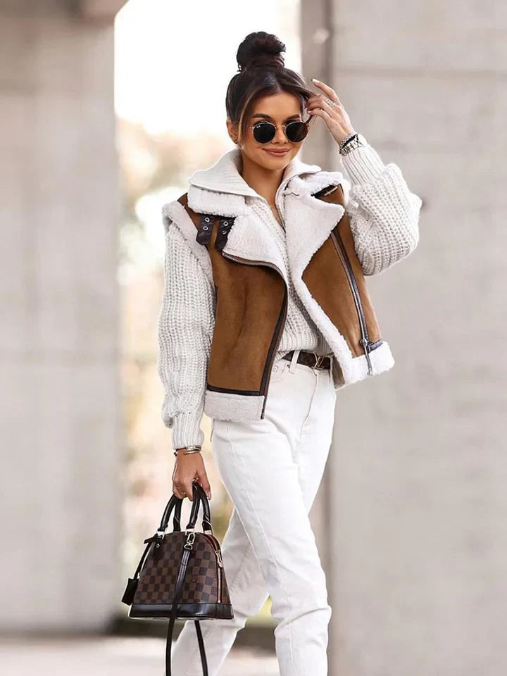 Agnes | Veste Aviator