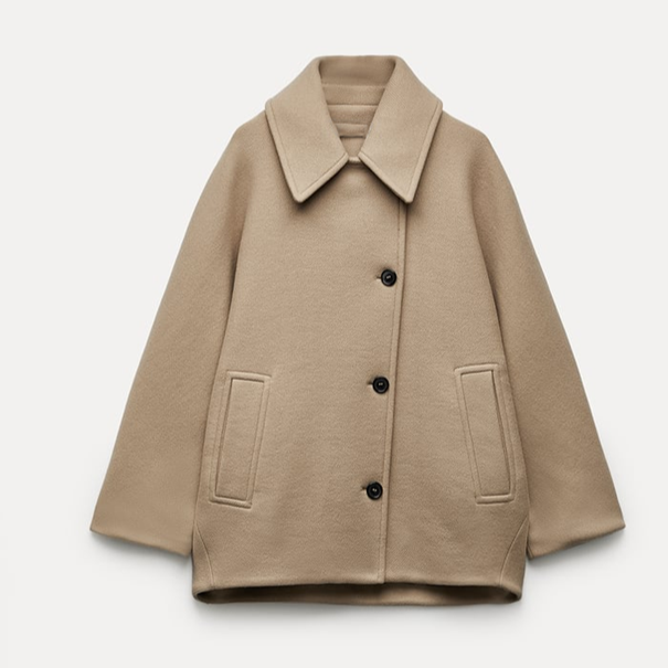 Kenna | Manteau en laine grande taille