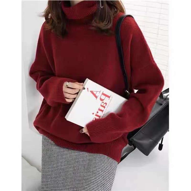 Christine® - Pull chaud à col roulé en tricot