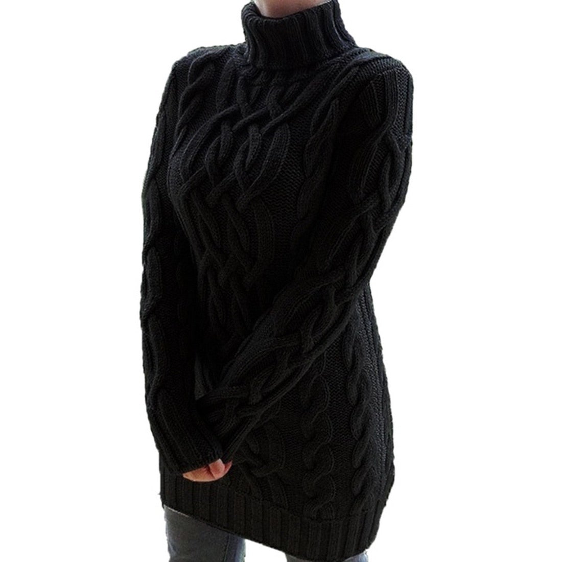 Birgitein | Pull long élégant pour femmes