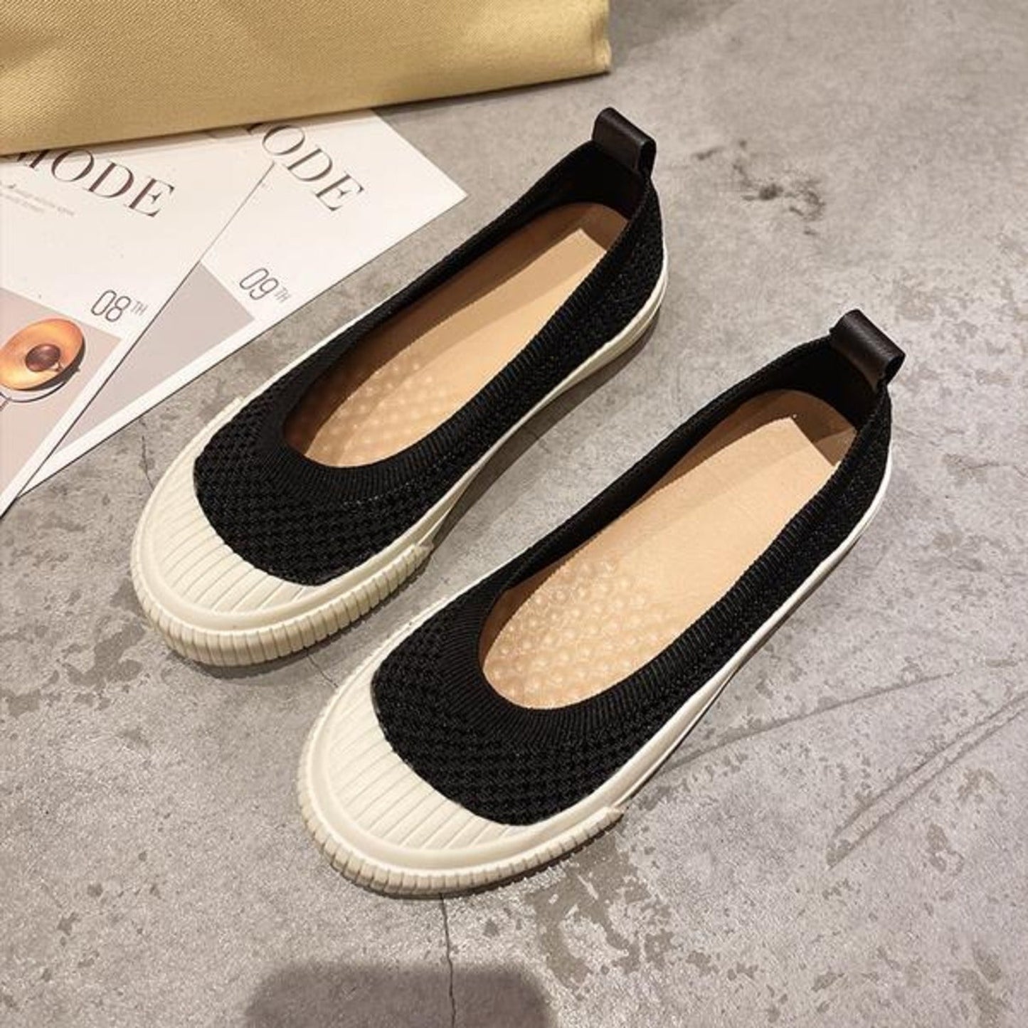 Roxy | Espadrilles en toile avec nez rond