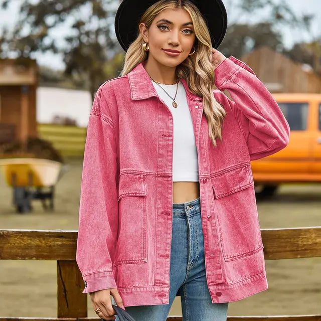 Veste denim intemporelle pour femme - Helen