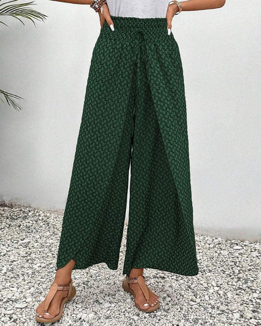 Pantalon d'été à motifs pour femmes