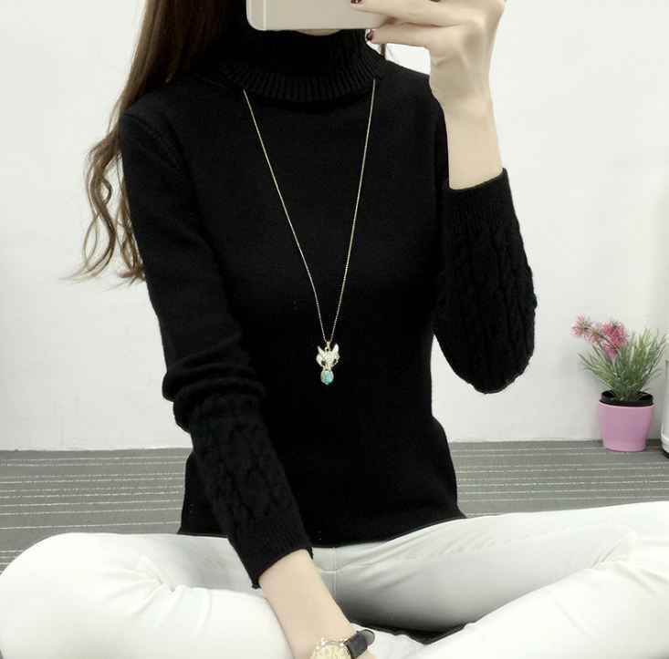 Pull à col roulé Minda pour femmes