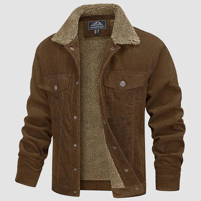 Peter - veste en velours côtelé pour hommes