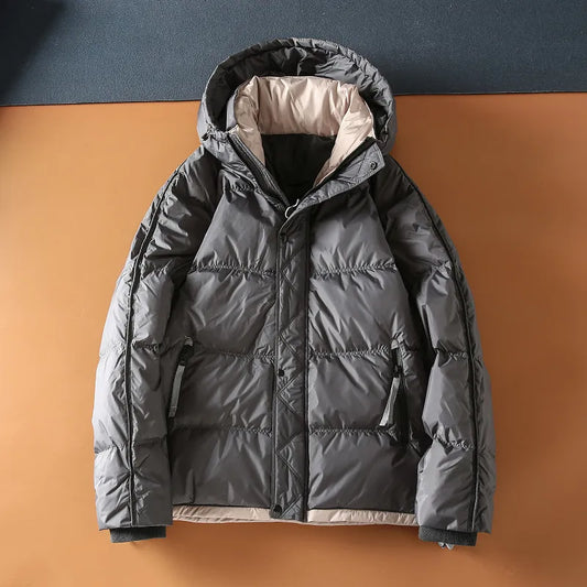 Aaron - Veste imperméable à capuche pour homme