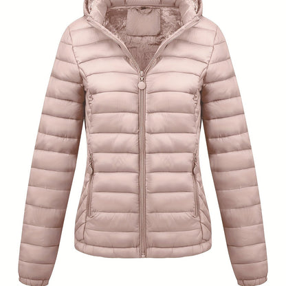 Lara | Veste à capuche matelassée