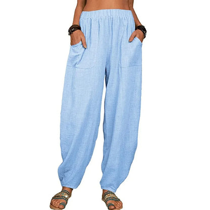 Clémence - Pantalon en lin Airy