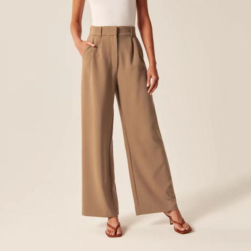 Pantalons pour femmes à jambes larges