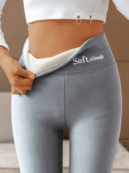 Sereni - Leggings molletonnés taille haute