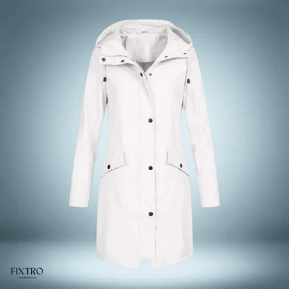 Aquaseh - parka de pluie en bleu