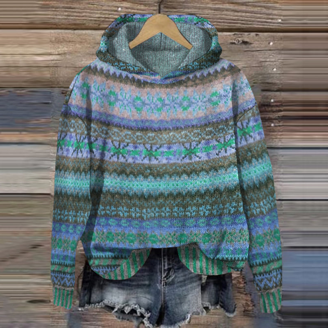 Pankratzia | Pull à capuche élégant pour femme | Chaud