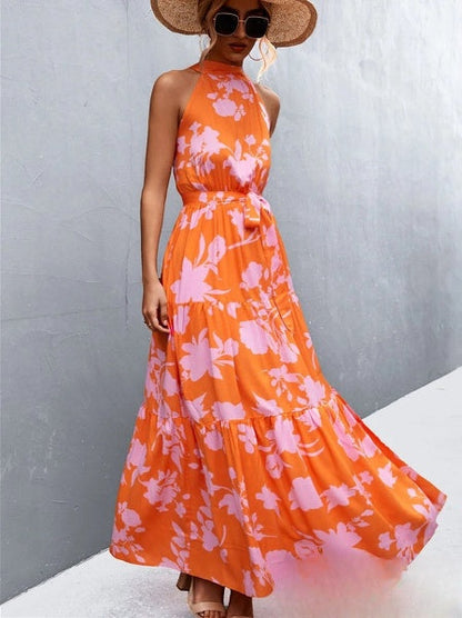 Aviana - Robe-combinaison dos nu avec volants et imprimé à pois, best-seller