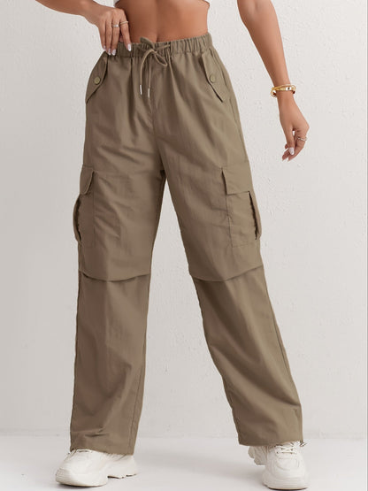 Solène - Pantalon Cargo Rose Stylé et Confortable pour Femmes