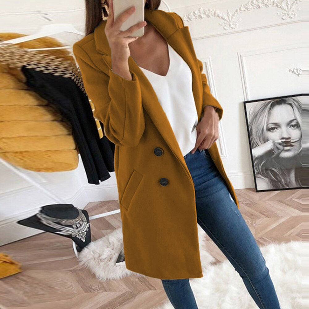 Trine - Veste longue chaude et confortable