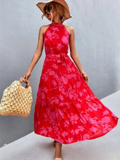 Aviana - Robe-combinaison dos nu avec volants et imprimé à pois, best-seller