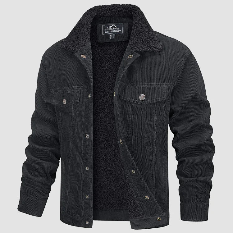 Peter - veste en velours côtelé pour hommes