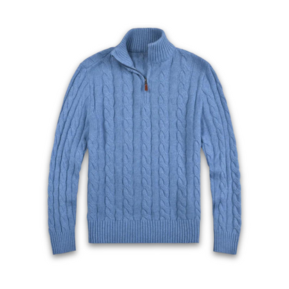 Yelko Sweater | Pull demi-zip décontracté pour hommes