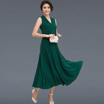 Gretta - Robe sans manches grande taille pour femmes